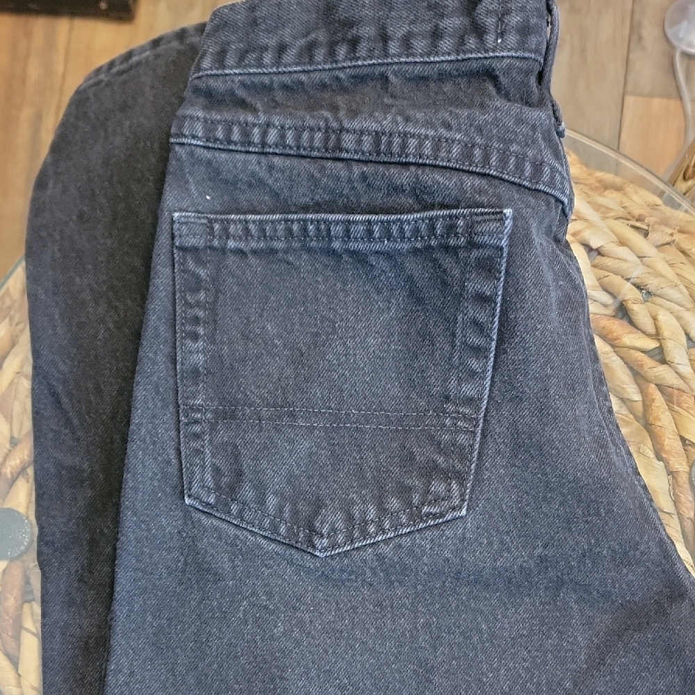 Wrangler Men's Black Relaxed Jeans